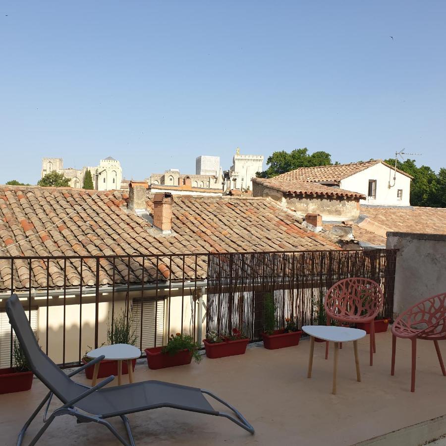 Maison Intra Muros, Terrasses Avec Vue Jaccuzzi Et Garage Avignon Luaran gambar