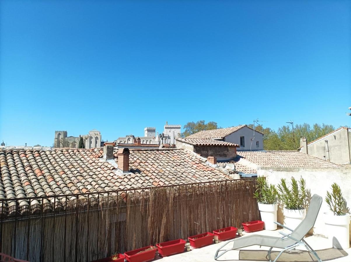 Maison Intra Muros, Terrasses Avec Vue Jaccuzzi Et Garage Avignon Luaran gambar